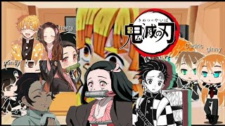 hp react to draco as nezuko part 2 [upl. by Royd]