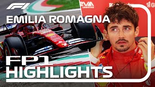 FP1 Highlights  2024 Emilia Romagna Grand Prix [upl. by Mharba]