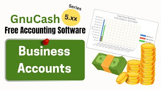 GnuCash 50 How to Setup GnuCash Small Business Accounts [upl. by Eanod775]