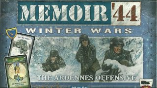 Memoir 44 Winter Wars Breakthrough Scenario Playthrough 4K [upl. by Itin160]