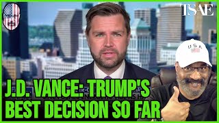 JD VANCE PROVES HES THE MAN FOR THE JOB  TSAE [upl. by Yruy]