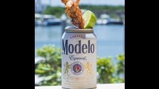 Cerveza Modelada con Camarones [upl. by Sirk659]