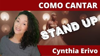 Como cantar STAND UP Cynthia Erivo from Harriet [upl. by Schaab515]