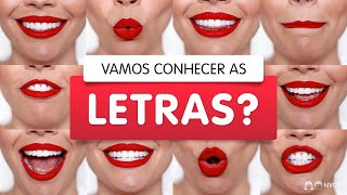 Vamos conhecer as LETRAS Aprenda a falar o alfabeto COMPLETO [upl. by Alfeus132]