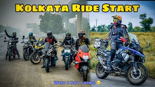 Finally Kolkata Ride Start 🔥 Meh Kiu nehi Gaya [upl. by Eamanna]