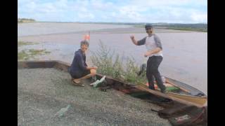 Wolfville to Port Williams via the Highest Tides in the World Highest tides in 18 years [upl. by Yrrat463]