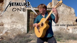 Metallica  One  Acoustic Guitar Cover by Thomas Zwijsen [upl. by Charline732]