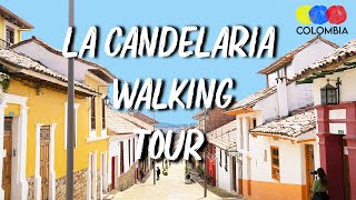 La Candelaria Walking Tour Historic Center of Bogotá  Traveling Colombia [upl. by Alam]