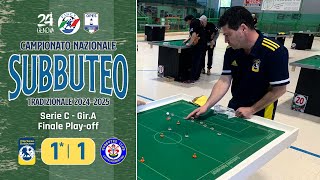 Viterbese vs Castelfiorentino Playoff Serie C  Campionato Nazionale a squadre di Subbuteo T 2024 [upl. by Manoff]