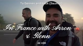 1st 40km walk with Glenn Saumur to Gennes and back [upl. by Idnic60]