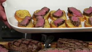 Rastellis 10 5oz Reserve Filet Mignons w Butter on QVC [upl. by Lichtenfeld582]