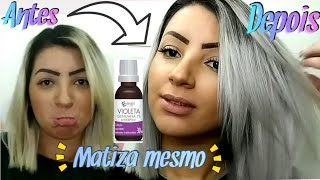 COMO MATIZAR O CABELO COM VIOLETA GENCIANA E Skala LAMA NEGRA  Sheyla Cavalcante [upl. by Pacifica]