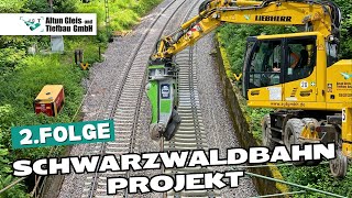 schwarzwaldbahn Folge 2 Eisenbahnbau im Herzen des Schwarzwaldes I Altun Gleis und Tiefbau GmbH [upl. by Lednar]