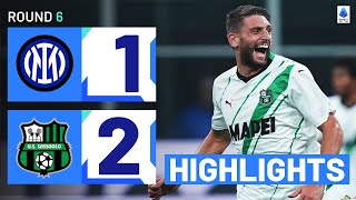 InterSassuolo 12  Berardi stuns Inter at San Siro Goals amp Highlights  Serie A 202324 [upl. by Assele205]