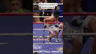 El Dinamita Márquez no le aguantó la pegada a Barrera boxing [upl. by Mittel88]