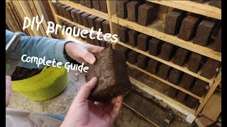 How To Make PERFECT Woodburner Sawdust BRIQUETTES SECRETS Revealed Beginners Guide to FREE Heat [upl. by Meg744]