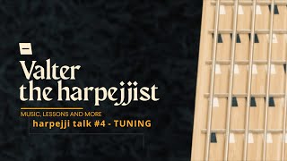 harpejji talk 4  Tuning the harpejji [upl. by Yleik412]