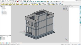 FreeCAD House  Tamponature [upl. by Inkster]