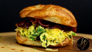 1 Minute Recipe  Eggslut Sandwich Fairfax Inspired [upl. by Noisla]