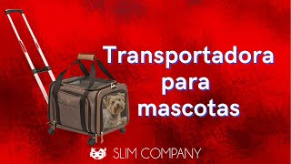 Mochila Carriola Transportadora Para Perros y Gatos Mascotas Que Viaje o Pasee │ Sim Company [upl. by Anitnamaid]