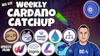 Cardano Weekly News Updates and Some BIG Project Updates [upl. by Aisak]