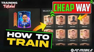 Easiest Way to Find Cheap XP Card to Train Your Player  Player TRAINING Guide  FC Mobile [upl. by Menken]