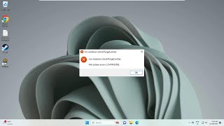 Fix mswindowsstorePurgeCaches The App didnt start [upl. by Ayahs]