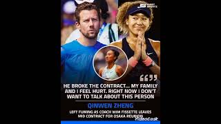 Qinwen Zheng left fuming after coach Wim Fissette left mid contract for Naomi Osaka reunion [upl. by Busby]