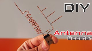 How to make cell phone signal amplifier From USB at home  Antenna booster [upl. by Ayle]