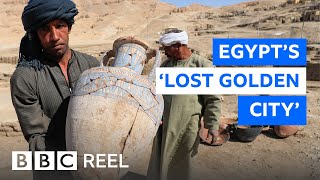 Egypts most exciting archaeological discovery in decades  BBC REEL [upl. by Wittenburg47]