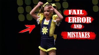 Dance Moms MistakesFailProblems and Errors [upl. by Valina]