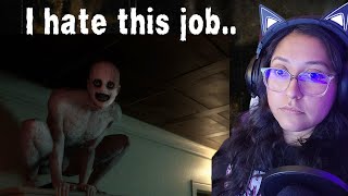 My Shift at the Demon Possessed Mortuary  The Mortuary Assistant Gameplay Pt 2 [upl. by Aielam]