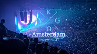 KYGO World Tour 2024 AMSTERDAM  Ziggo Dome Nederland  26 November 2024 kygoworldtour [upl. by Aicetal]