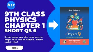 9th Class Physics Chapter 1 Exercise Solution for Short Question 6 [upl. by Roleat893]