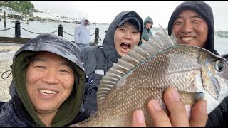 Scup fishing in Tiverton RI 520 2023 [upl. by Seluj603]