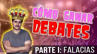 Cómo ganar debates I falacias  con ejemplos prácticos [upl. by Aleit]