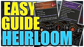 Quick amp Easy Heirloom Guide  DungeonBorne [upl. by Ponzo]