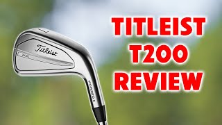 Titleist T200 Iron Review [upl. by Declan583]