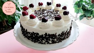 Black Forest Cake  Classic German Black Forest Cake Recipe  Without Alcohol [upl. by Haridan]