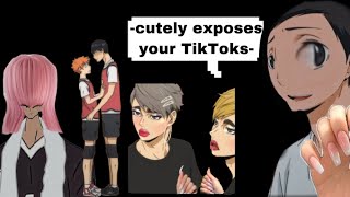 Ennoshita exposes TikToks Haikyuu texts\ part 1 [upl. by Entirb]