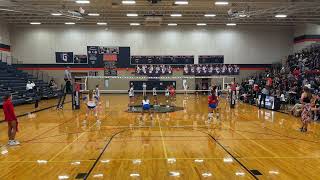 Leander High School Varsity Volleyball vs Glenn High School [upl. by Lambert48]