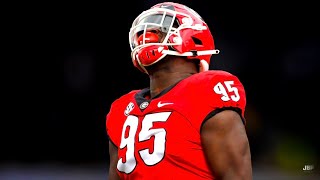 Georgia DT Devonte Wyatt Highlights ᴴᴰ [upl. by Aifas]