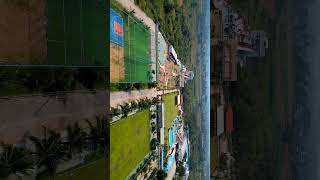 DRON VIEW OF sirinaturesvalley resort conventions wedding hyderabad [upl. by Ellenoj]