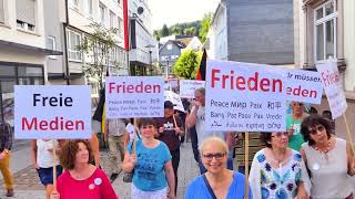 Gummersbach Demo für den Frieden  Montag den 1072023 [upl. by Elmore134]