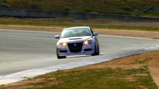 SEMA Road Race Suzuki Autos Kizashi  Laguna Seca Raceway [upl. by Nrobyalc657]