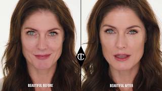 How to use Hollywood Flawless Filter BENEATH your foundation  Charlotte Tilbury [upl. by Htidirrem]