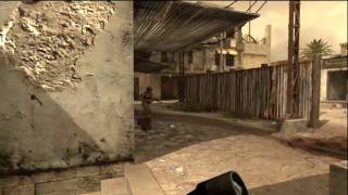 COD4 100 Sniper Shots  The ACOG Journey [upl. by Attoynek912]