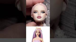 Amazing Odile Repaint by Trikielite Instagram handle repaint ooak dollrepaint odile barbie [upl. by Odranar]