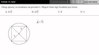 Zadanie 15  Matura z matematyki 2010 [upl. by Arahd]