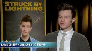 Chris Colfer Interview  Struck By Lightning amp quotGleequot [upl. by Ilecara]